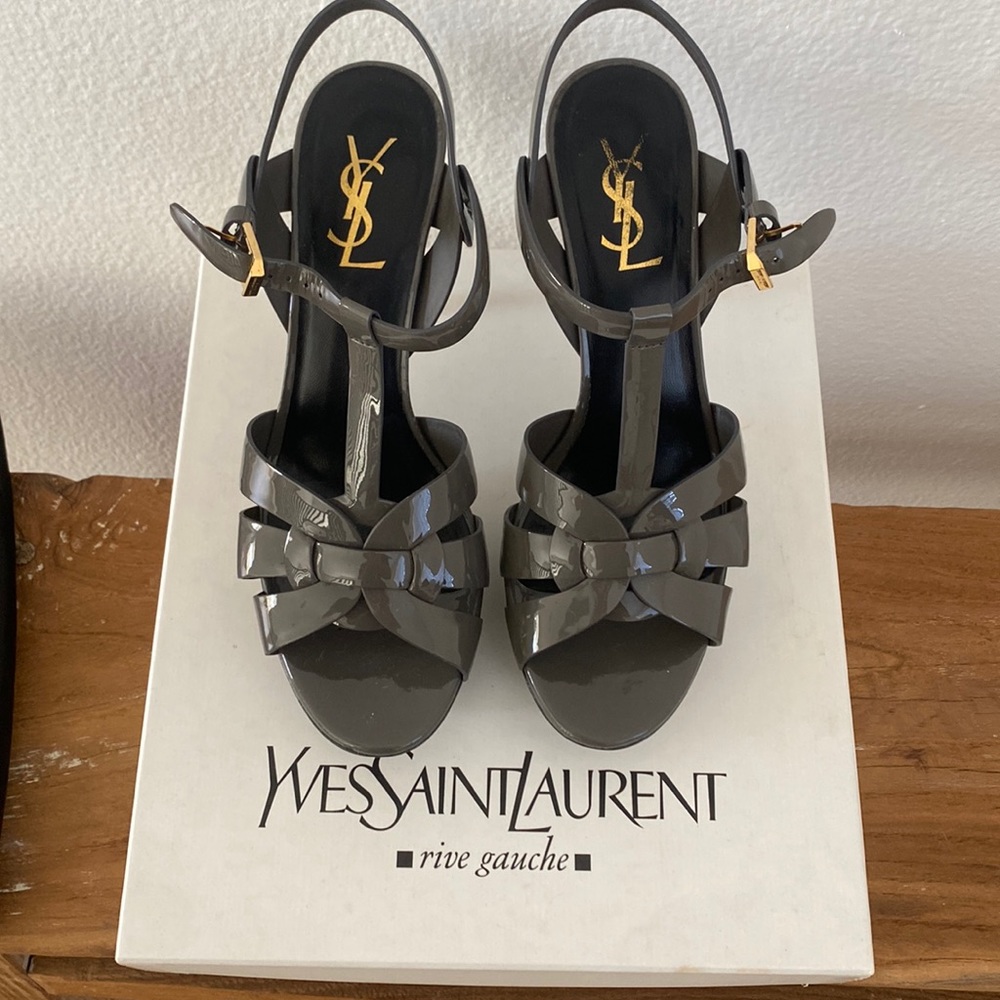 YSL Vitello Vernice Soft Patent Leather
